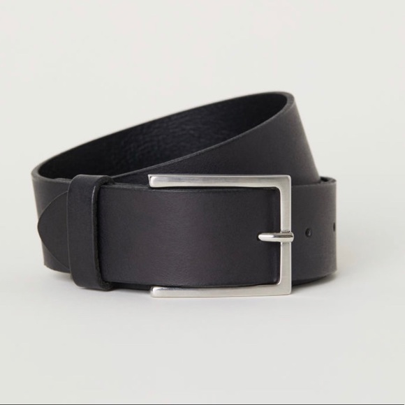 Leather belt